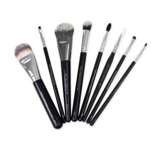 Kit YS – 8 brochas de rostro y ojos – Yelika Makeup Collection